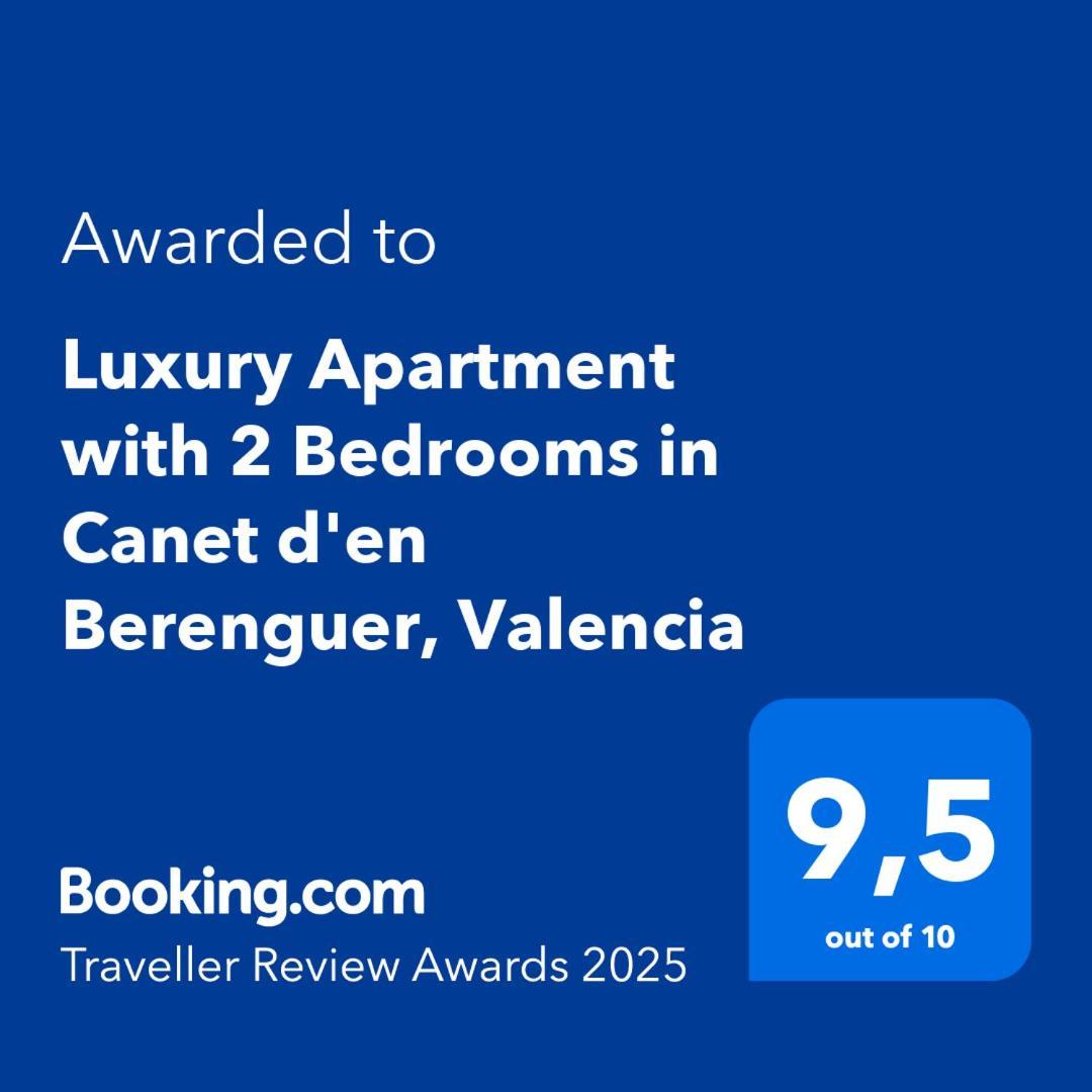 Luxury Apartment With 2 Bedrooms In Canet D'En Berenguer, Valencia Extérieur photo