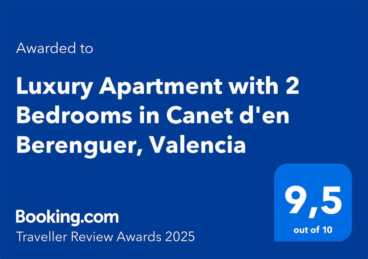 Luxury Apartment With 2 Bedrooms In Canet D'En Berenguer, Valencia Extérieur photo